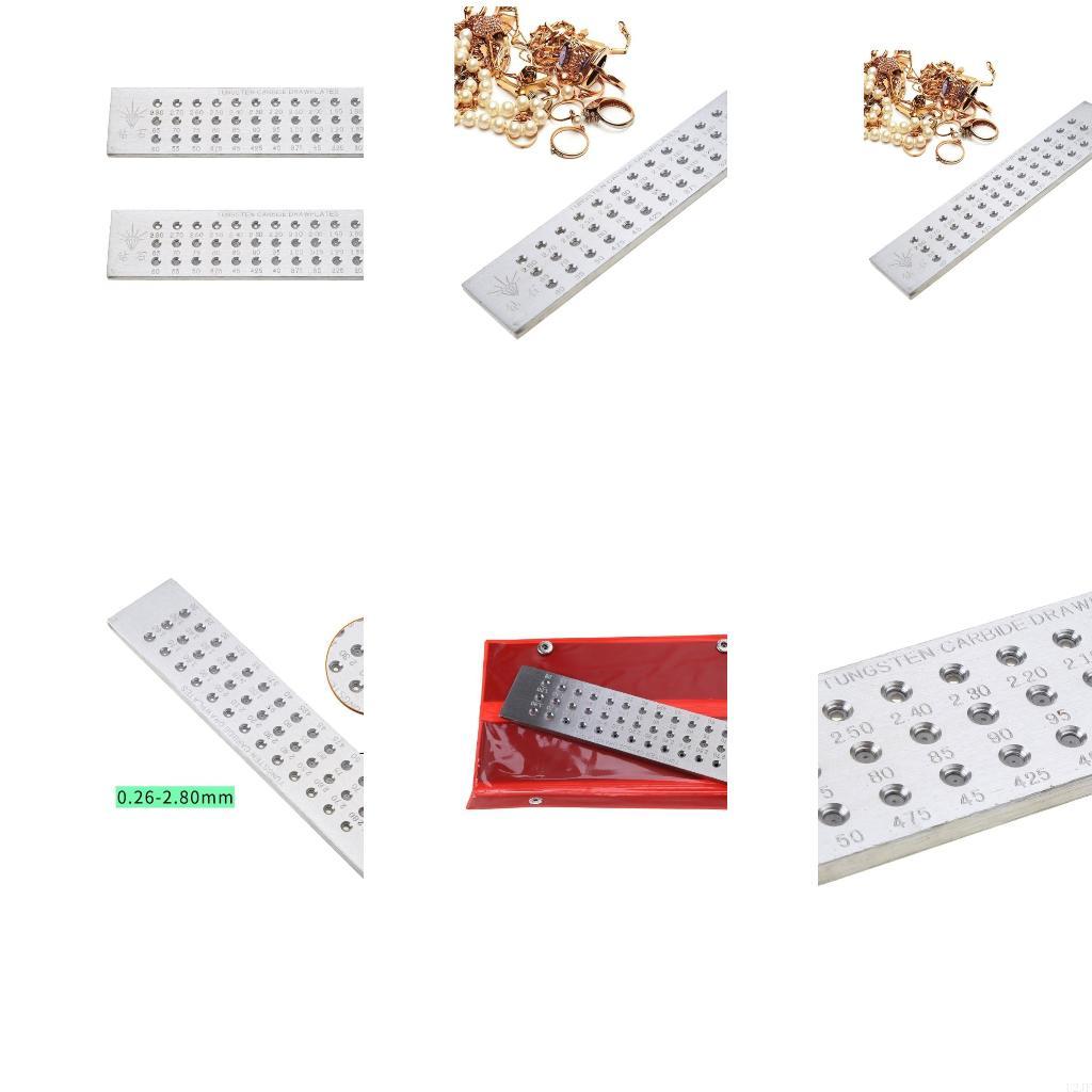 Jewelry Making Drawing - Round Draw Plate for Jewelry Making