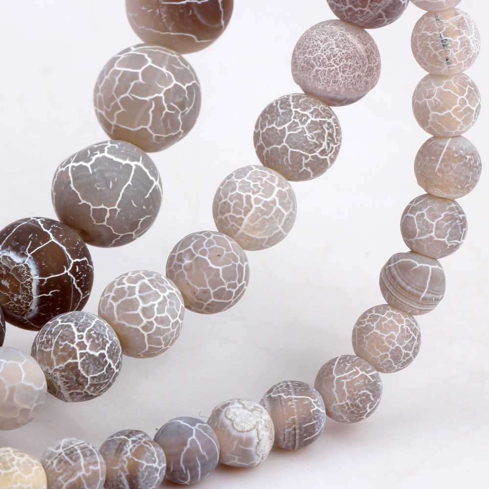 Jewelry Making With Stones - 004 Model 6MM/8MM/10MM Matte Matte Matte