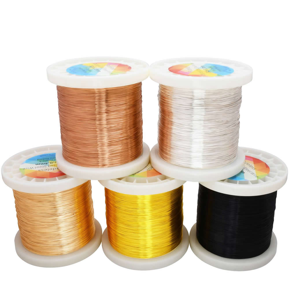 Jewelry Making Wire - Fadeless Anti Tarnish Bendable Copper Clad
