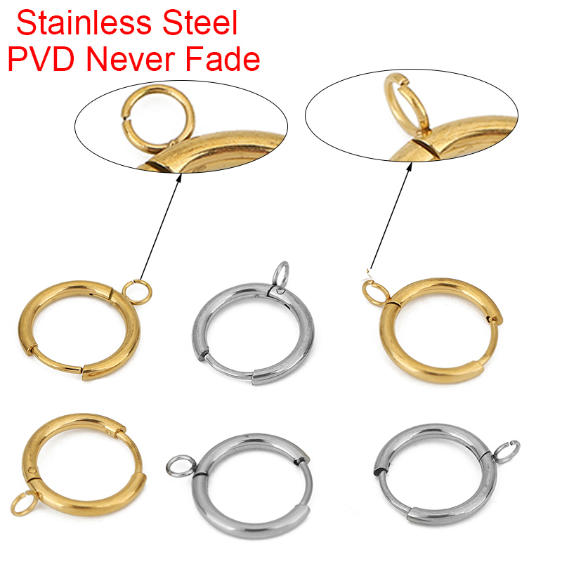 Jewelry Making Wire - 10pcs PVD Never Fade Earrings Hooks