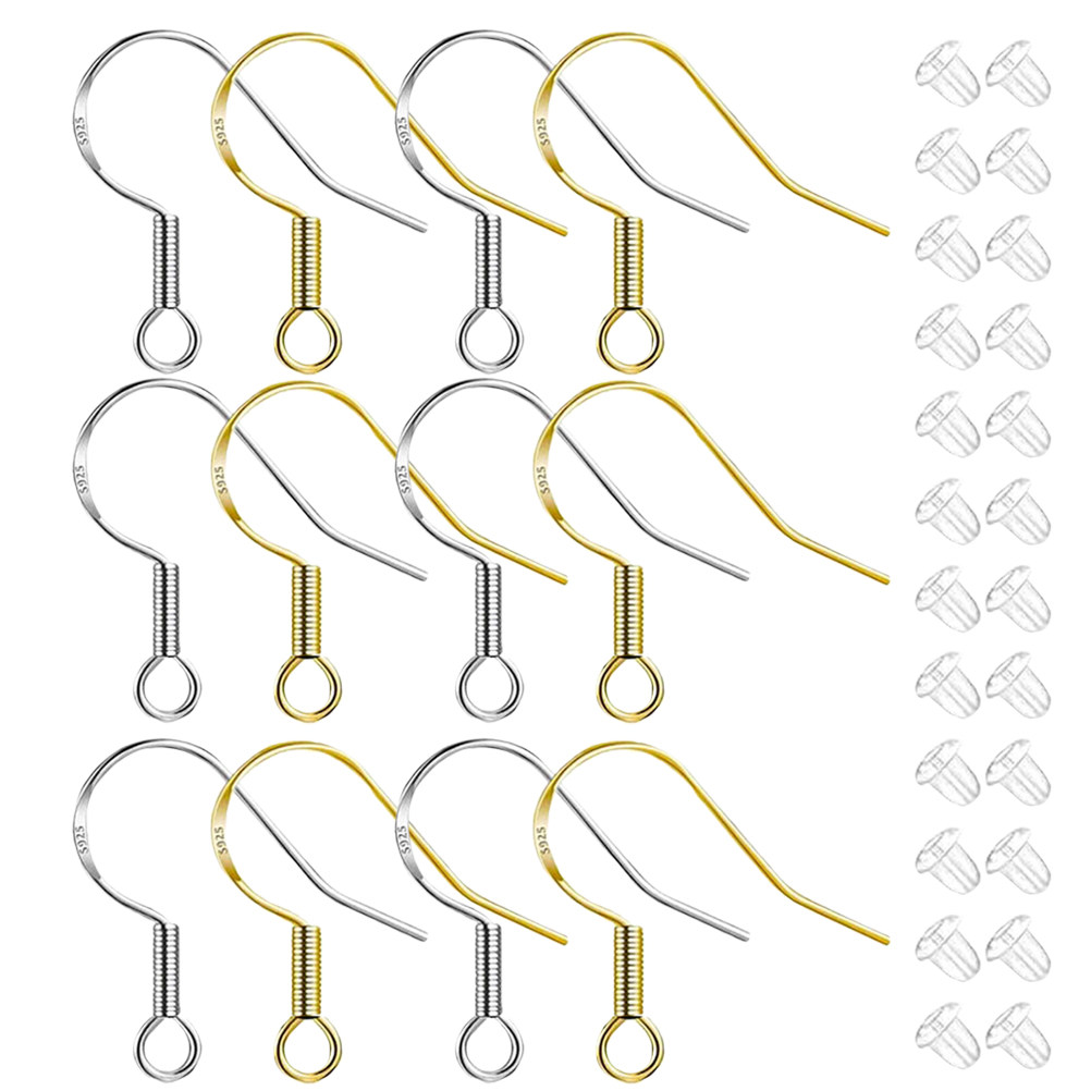 Jewelry Making For Beginners - 400Pcs Ear Hook Materials DIY Ear