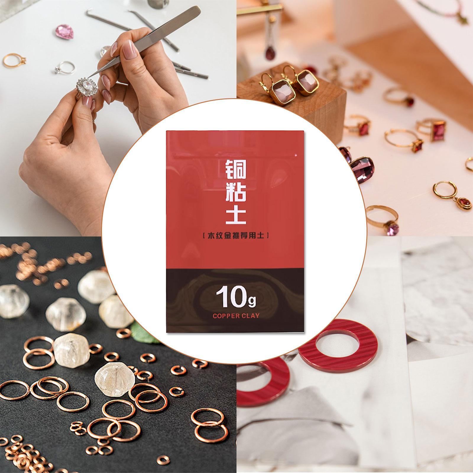 Jewelry Making For Beginners - Metal Clay DIY Art Project Jewelry