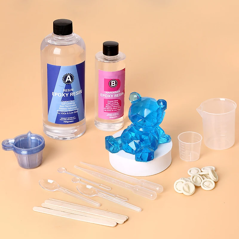 Jewelry Making Uv Resin Kit - Epoxy Resin Kit Crystal Clear Easy