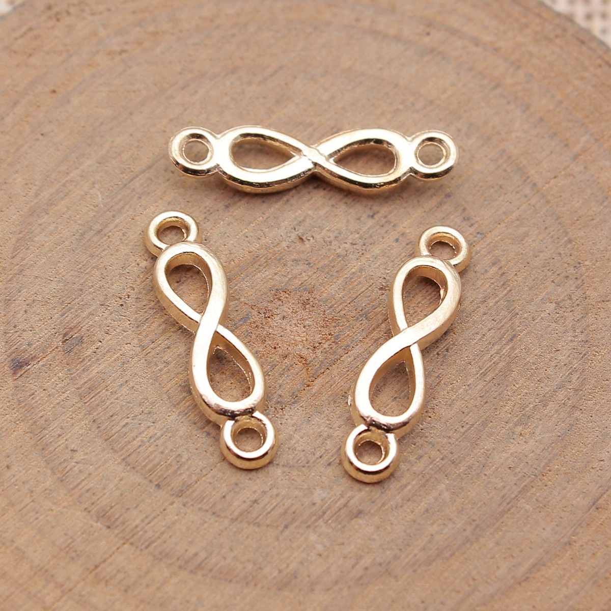 Jewelry Making For Couples - Infinity Symbol Connector Hollow Couples Charm