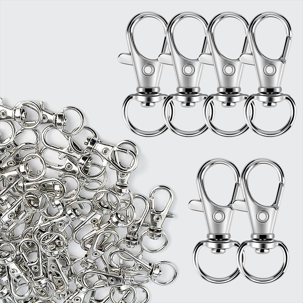 25-200Pcs Metal Swivel Snap Ho - Jewelry Making Basics ulasan dan harga