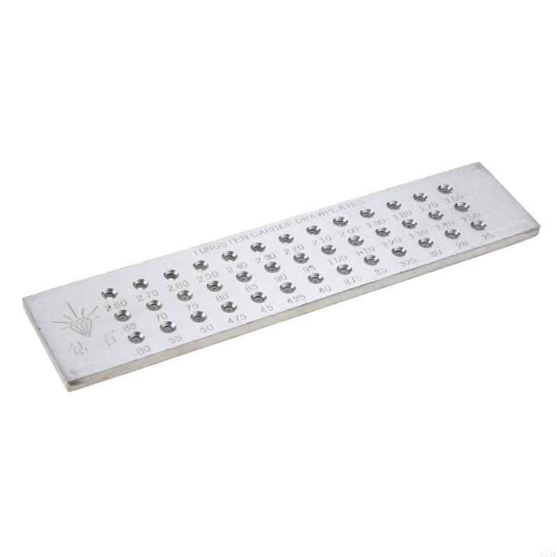 Round Draw Plate for Jewelry M - Jewelry Making Drawing ulasan dan harga