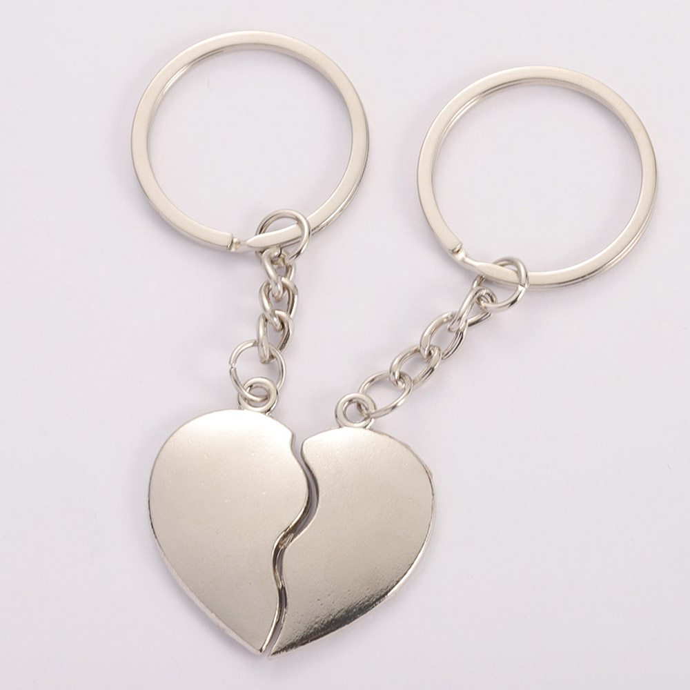 1 Pair of Splice Heart Pendant - Jewelry Making For Couples ulasan dan harga