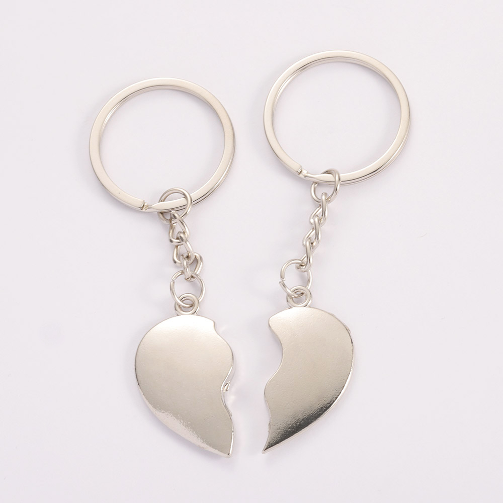 1 Pair of Splice Heart Pendant - Jewelry Making For Couples ulasan dan harga