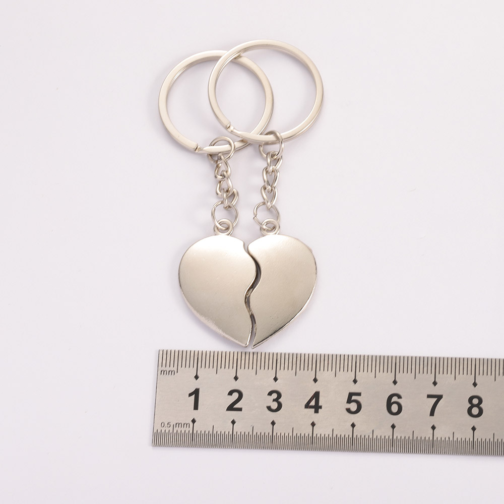 1 Pair of Splice Heart Pendant - Jewelry Making For Couples ulasan dan harga
