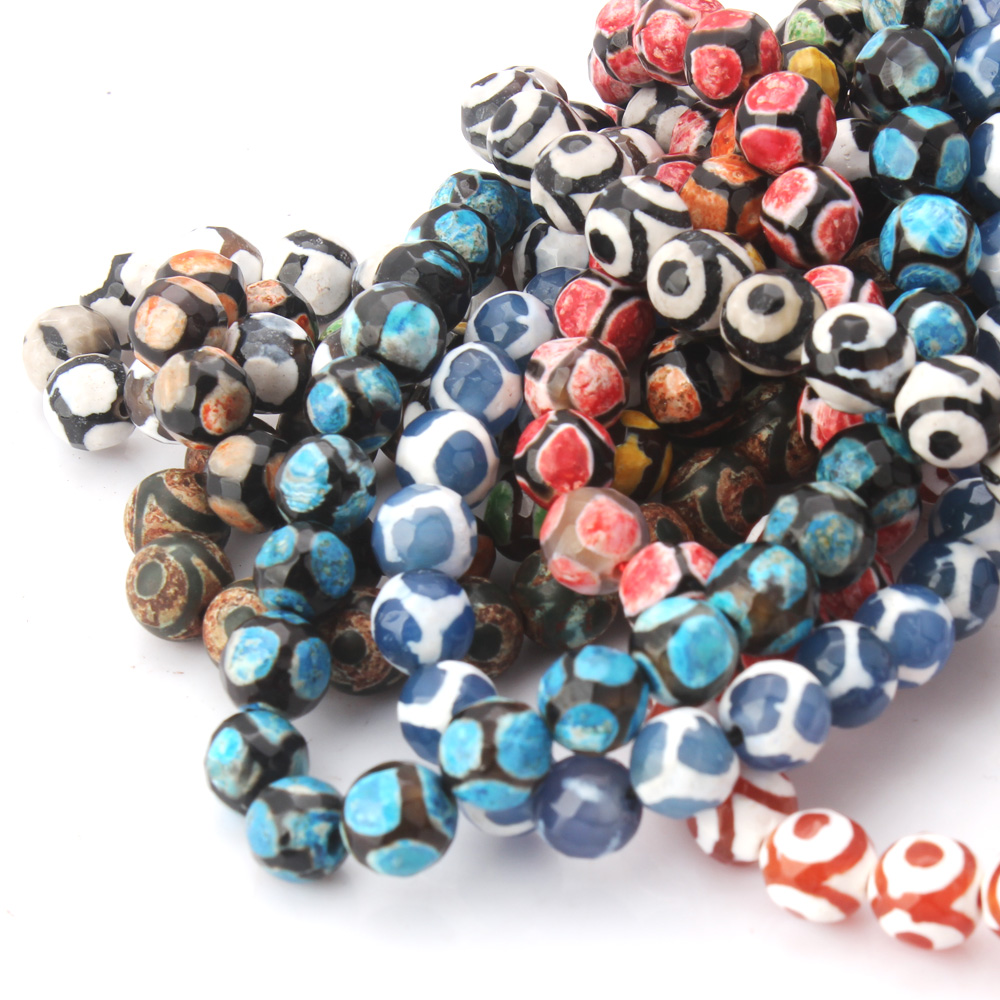 8MM/String Natural Stone Facet - Jewelry Making With Stones ulasan dan harga