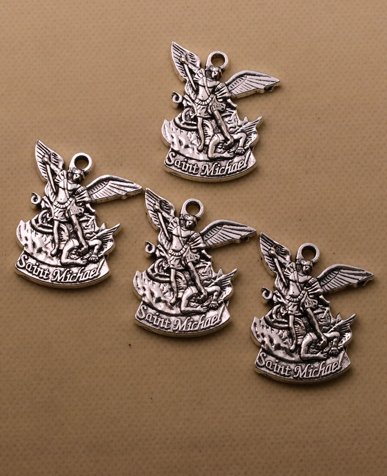5Pcs The Archangel St.Michael  - Jewelry Making Michaels ulasan dan harga