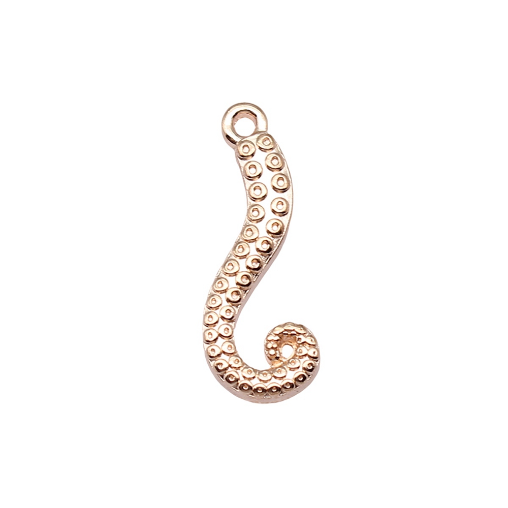 20pcs/lot Octopus Leg Charms F - Jewelry Making For Couples ulasan dan harga