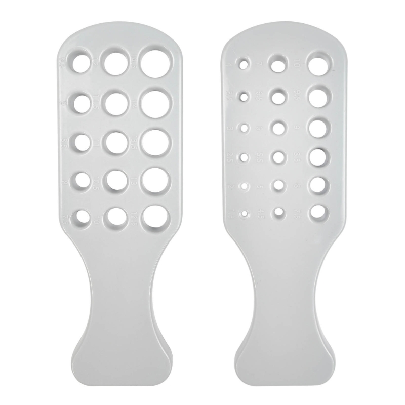 2Pcs Metal Wire Draw Plate Rou - Jewelry Making Drawing ulasan dan harga
