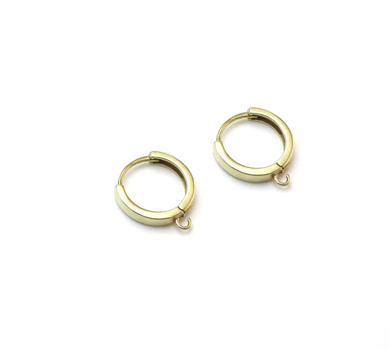 10pcs Brass Ear Hoops, Leverba - Jewelry Making Wire ulasan dan harga