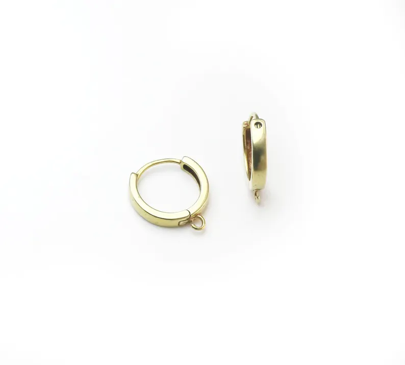 10pcs Brass Ear Hoops, Leverba - Jewelry Making Wire ulasan dan harga