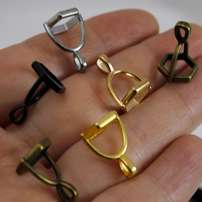 20Pcs Hexagonal Gemstone Cap N - Jewelry Making With Stones ulasan dan harga