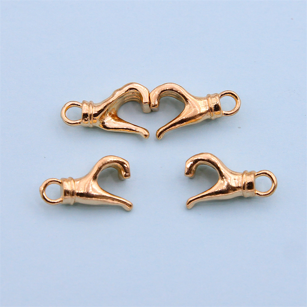 5Sets NEW Love Heart Magnet Co - Jewelry Making For Couples ulasan dan harga