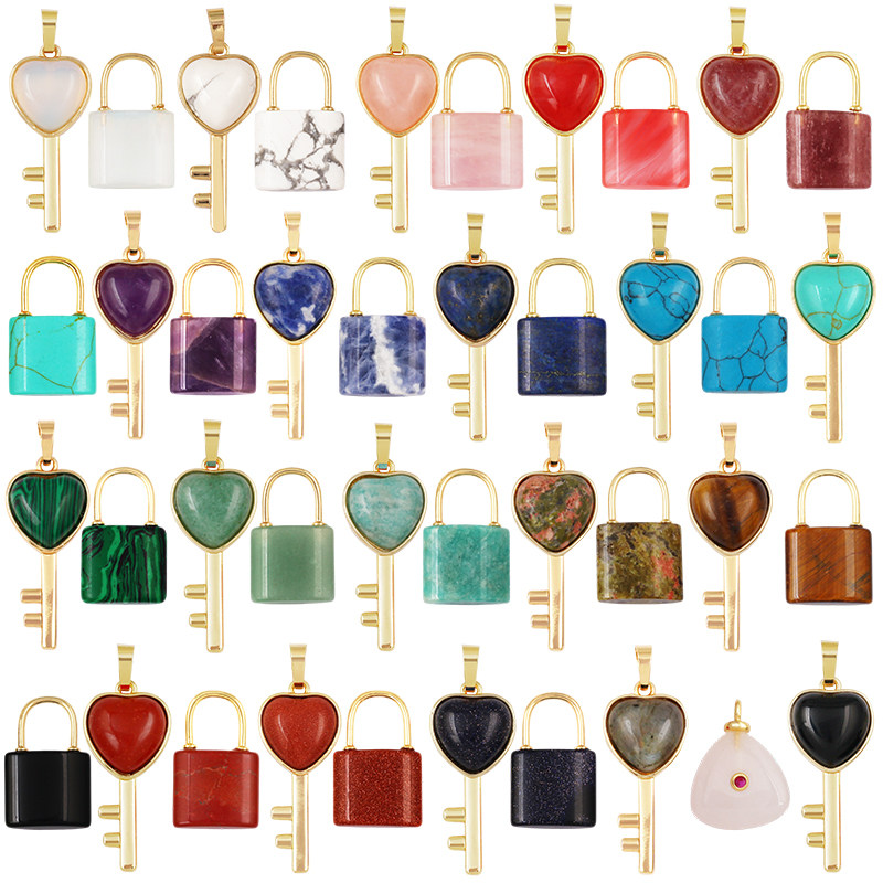 Natural Semi Precious Stone He - Jewelry Making For Couples ulasan dan harga