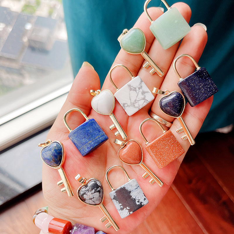 Natural Semi Precious Stone He - Jewelry Making For Couples ulasan dan harga