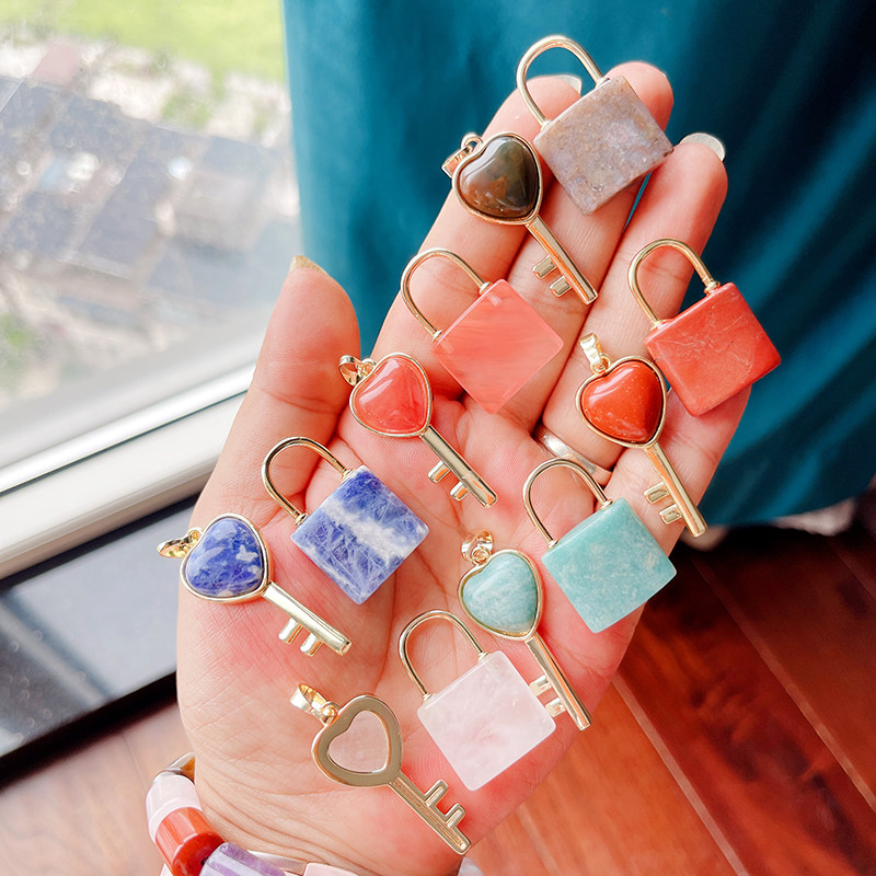 Natural Semi Precious Stone He - Jewelry Making For Couples ulasan dan harga