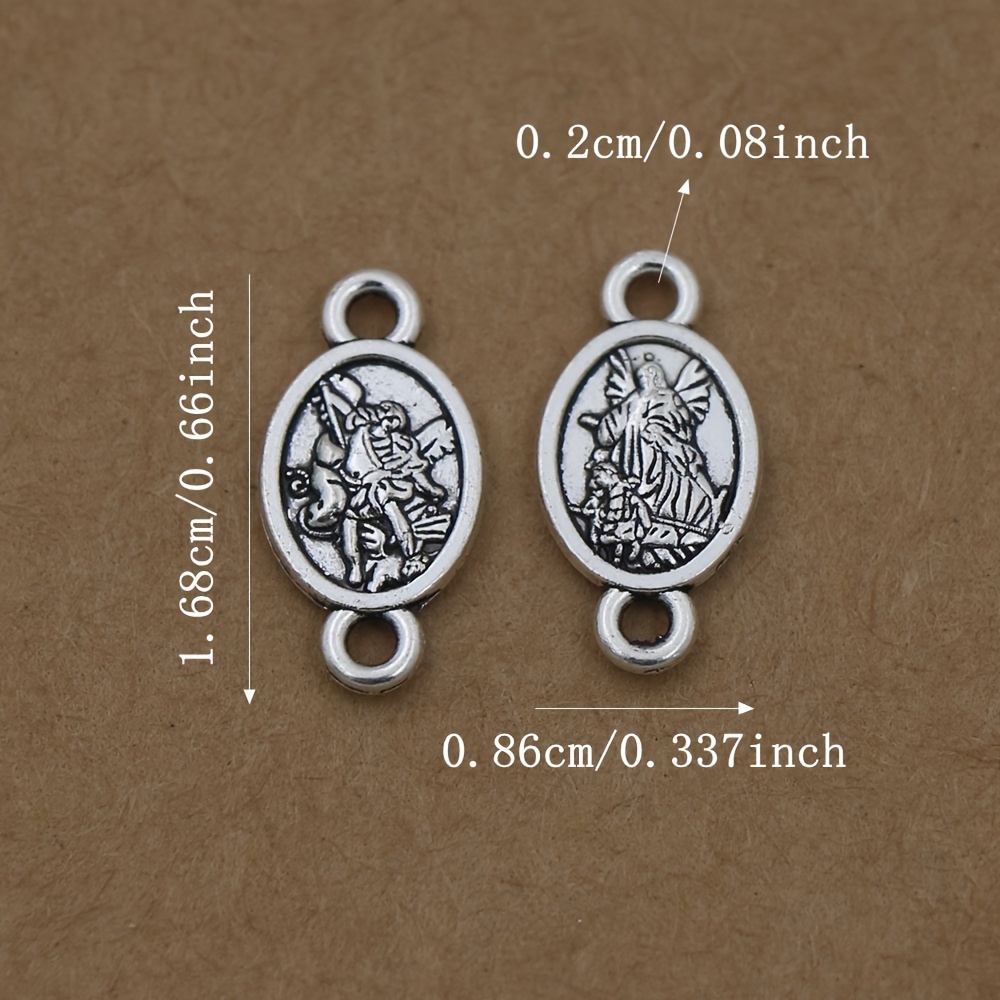 LZsilver 27pcs 16.8x8.6mm ST M - Jewelry Making Michaels ulasan dan harga