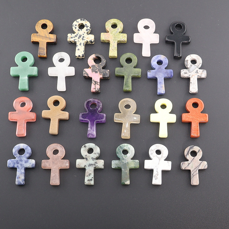 Amethyst Crystal Ankh Cross Pe - Jewelry Making Michaels ulasan dan harga