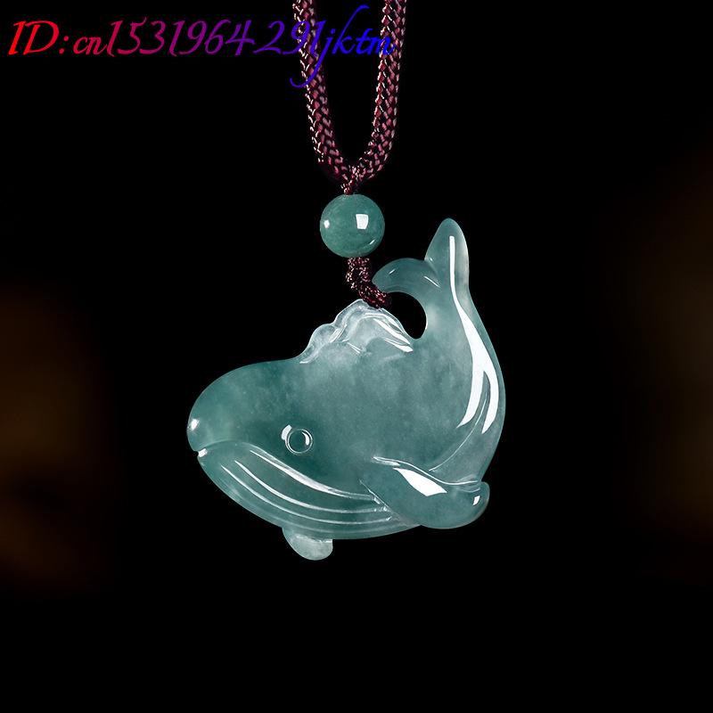 Natural Burmese Jadeite Whale  - Jewelry Making With Stones ulasan dan harga