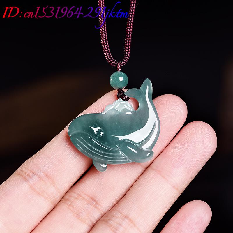 Natural Burmese Jadeite Whale  - Jewelry Making With Stones ulasan dan harga