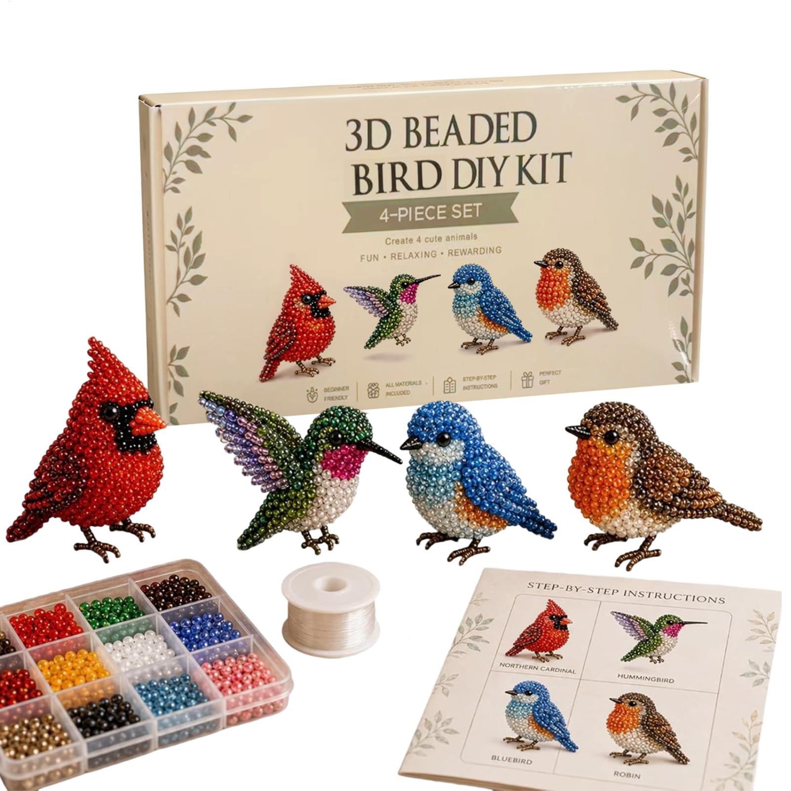 DIY 3D Beaded Animal Kit Handm - Jewelry Making For Beginners ulasan dan harga