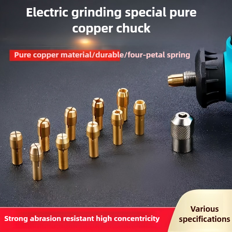 10Pcs Copper Clamping Core Noz - Jewelry Making Kit Professional ulasan dan harga