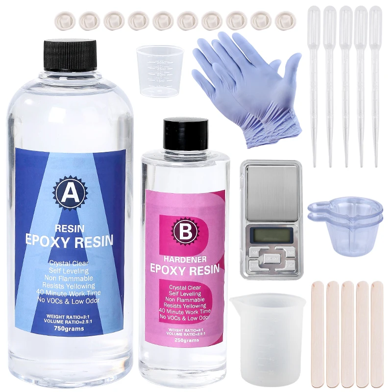 Epoxy Resin Kit Crystal Clear  - Jewelry Making Uv Resin Kit ulasan dan harga