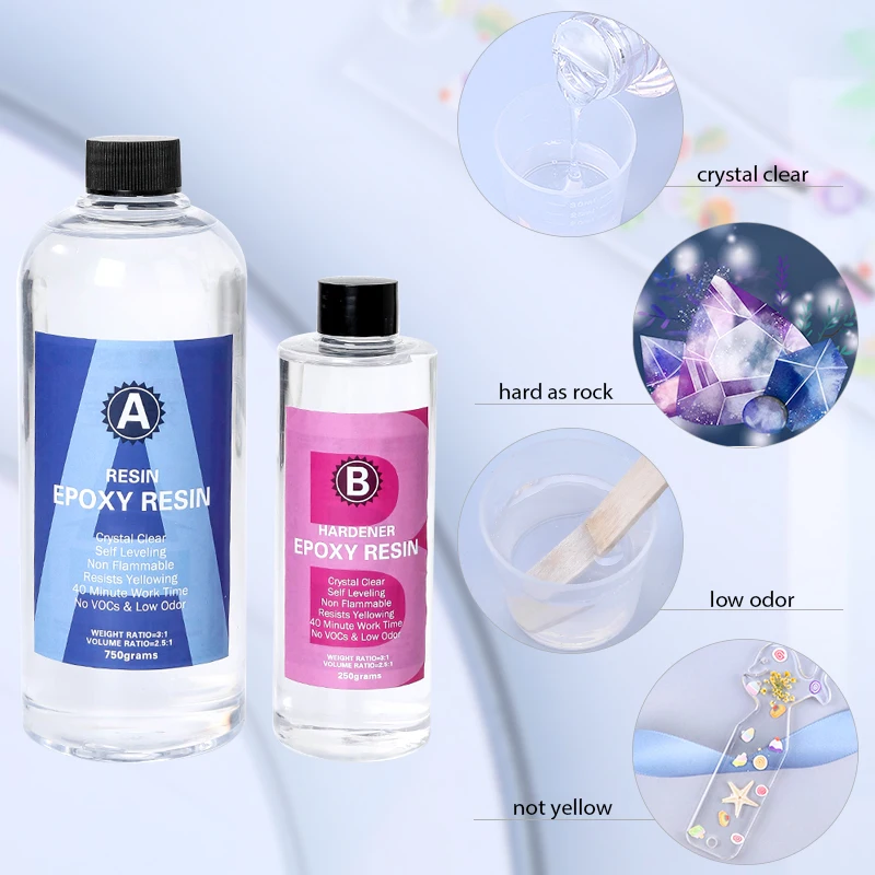 Epoxy Resin Kit Crystal Clear  - Jewelry Making Uv Resin Kit ulasan dan harga
