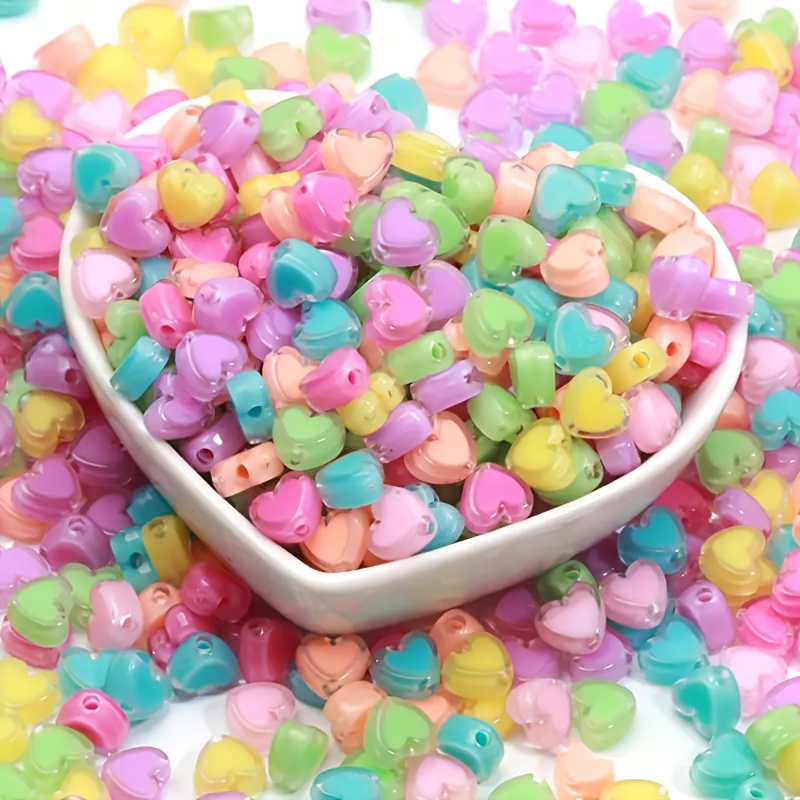 100pcs8mm, Love mixed beads in - Jewelry Making For Couples ulasan dan harga