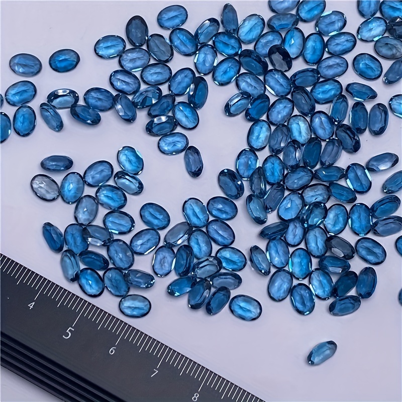 1pc natural London blue topaz- - Jewelry Making In London ulasan dan harga