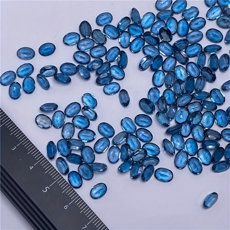 1pc natural London blue topaz- - Jewelry Making In London ulasan dan harga