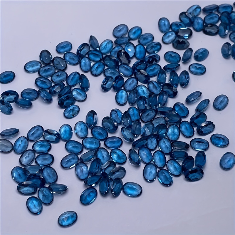 1pc natural London blue topaz- - Jewelry Making In London ulasan dan harga