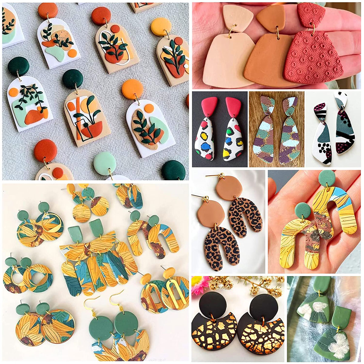 24pcs Polymer Clay Cutters Kit - Jewelry Making For Beginners ulasan dan harga