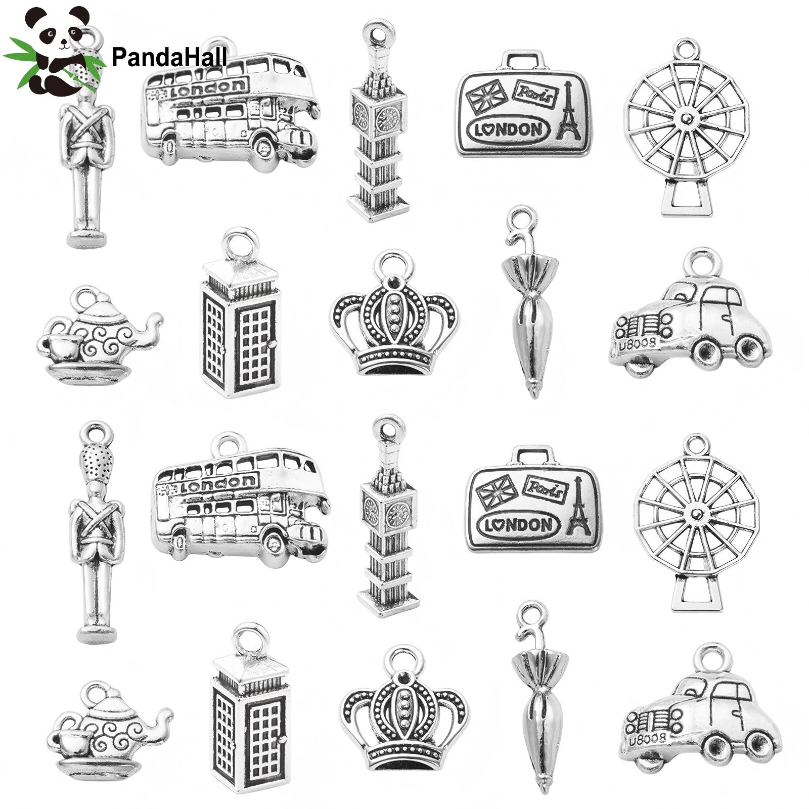 PandaHall 100Pcs 10 Styles Lon - Jewelry Making In London ulasan dan harga
