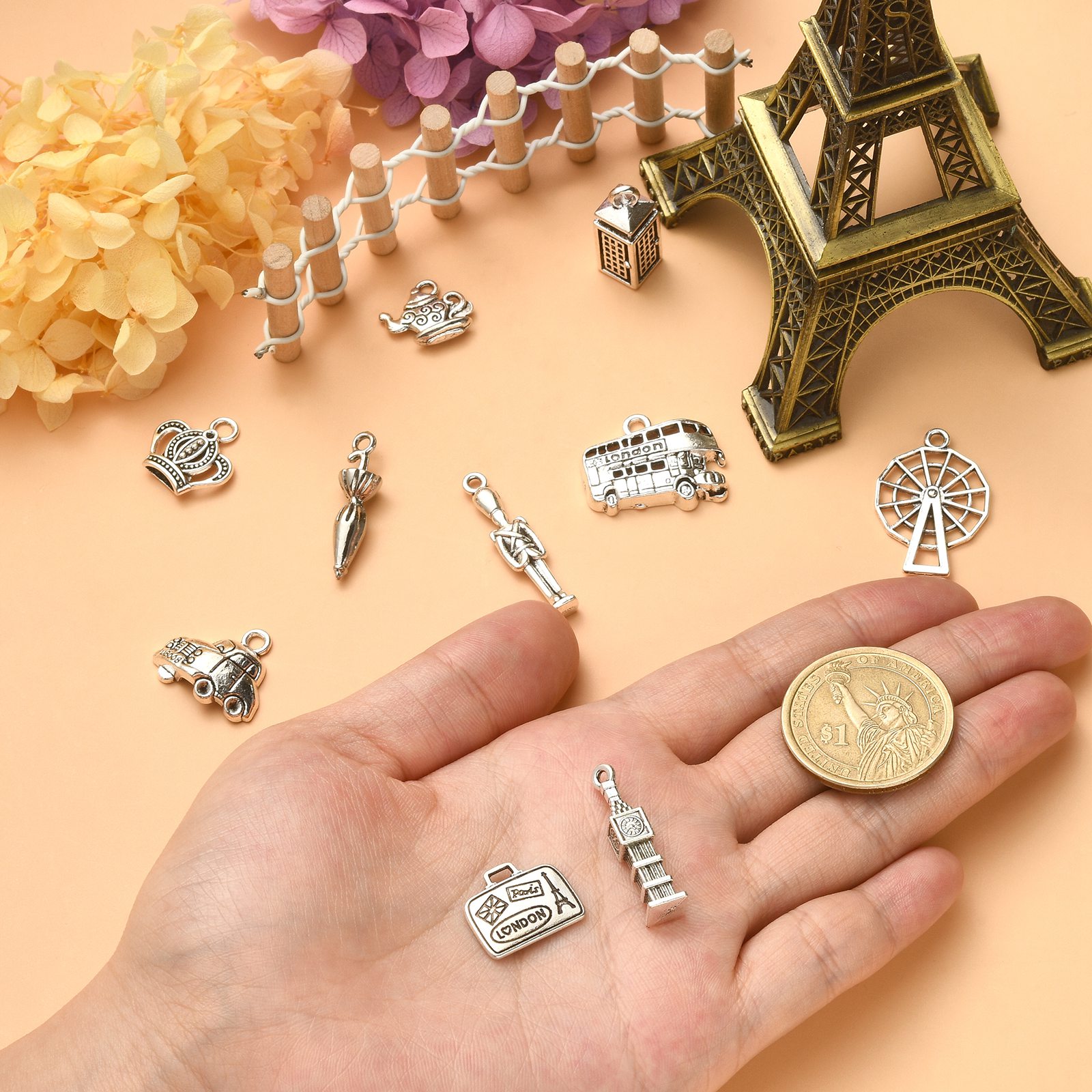PandaHall 100Pcs 10 Styles Lon - Jewelry Making In London ulasan dan harga