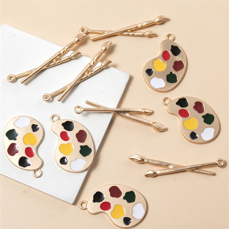 Trendy 10Pcs/PACK Fun Colorful - Jewelry Making Drawing ulasan dan harga