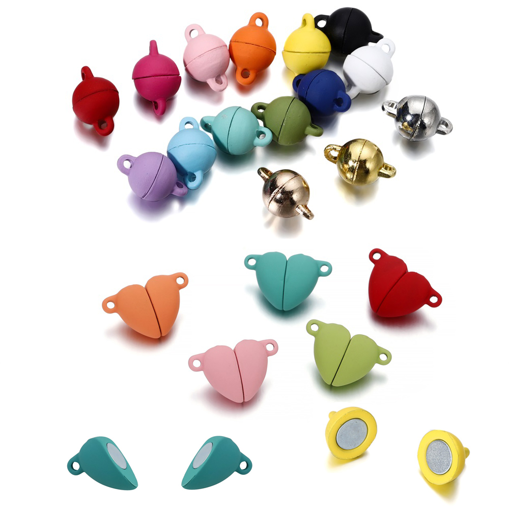 5pairs Love Heart Magnet Conne - Jewelry Making For Couples ulasan dan harga