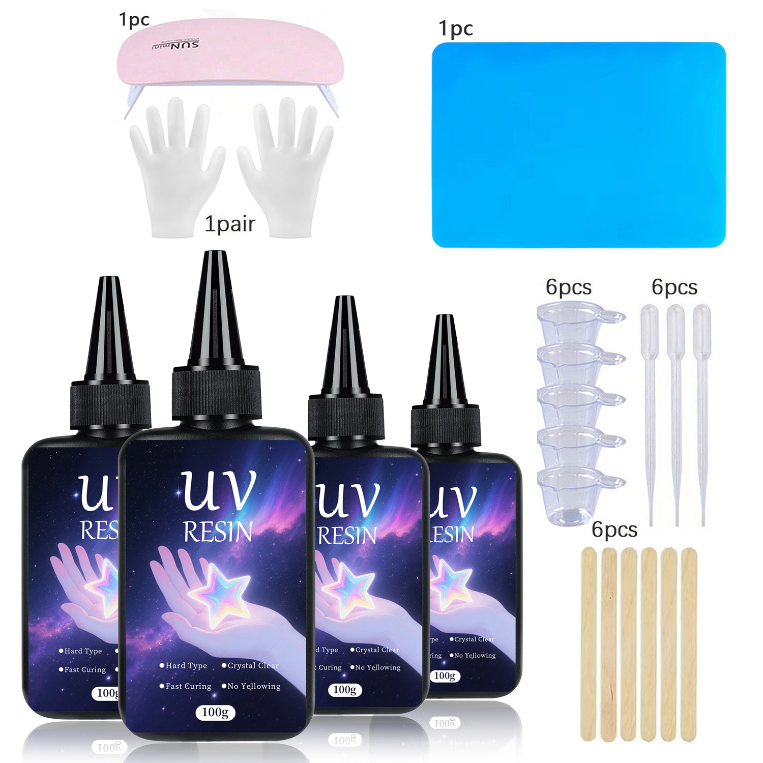 UV Resin kit with Casting Tool - Jewelry Making For Beginners ulasan dan harga
