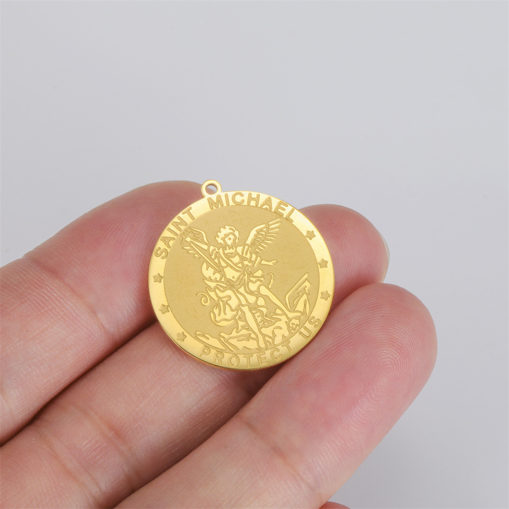 1pc Saint Michael Pendant for  - Jewelry Making Michaels ulasan dan harga