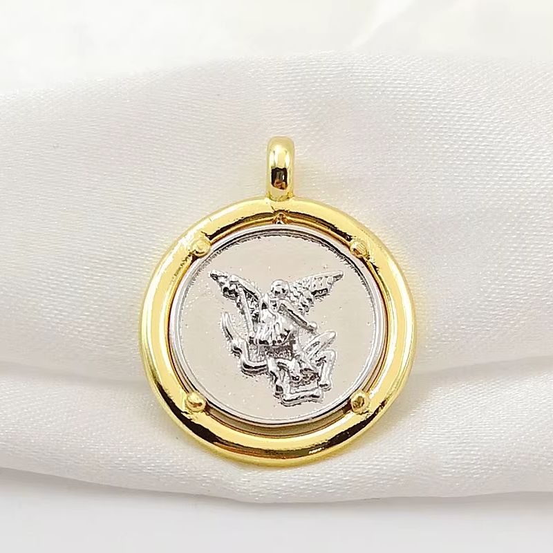Gold Plated Archangel Saint Mi - Jewelry Making Michaels ulasan dan harga