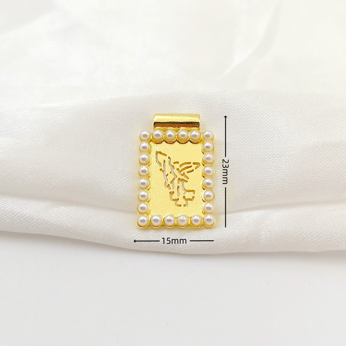 Gold Plated Archangel Saint Mi - Jewelry Making Michaels ulasan dan harga