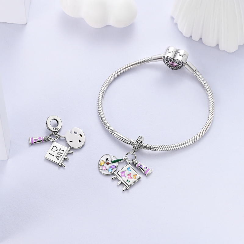 New 925 Sterling Silver Fashio - Jewelry Making Drawing ulasan dan harga