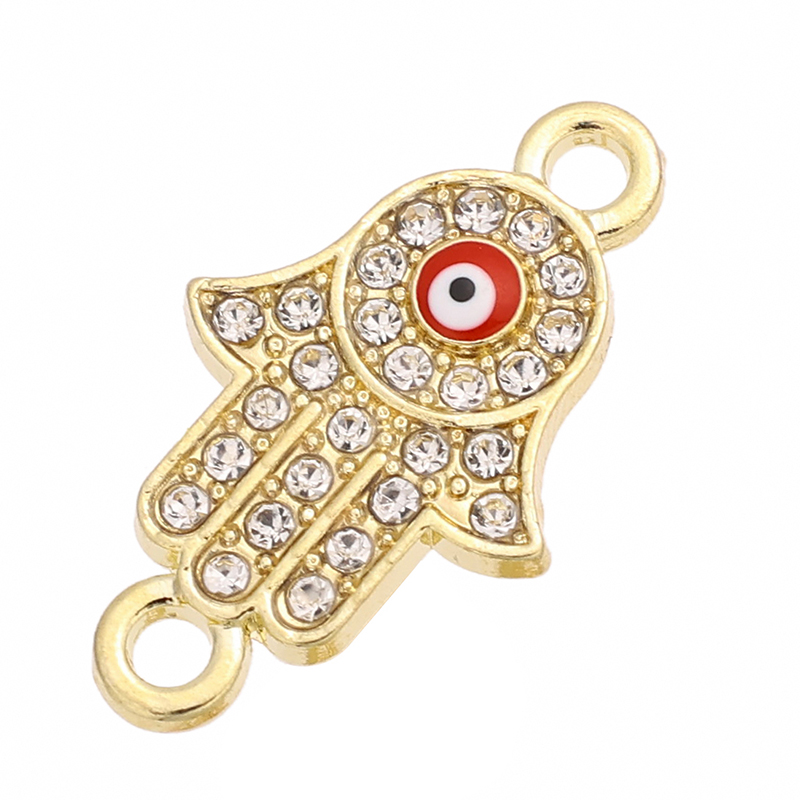 24*14MM 15Pcs Turkish Lucky Bl - Jewelry Making For Couples ulasan dan harga