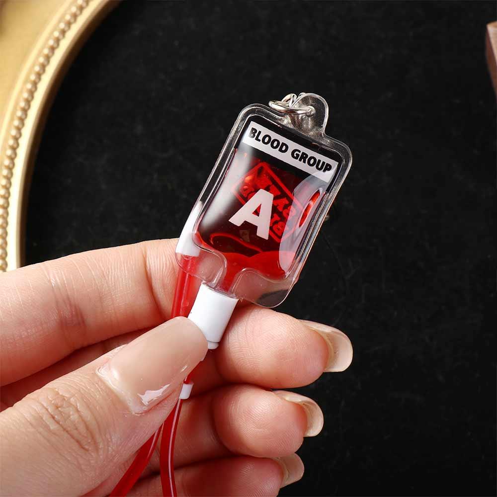 Type A B O AB Plasma Blood Bag - Jewelry Making For Couples ulasan dan harga
