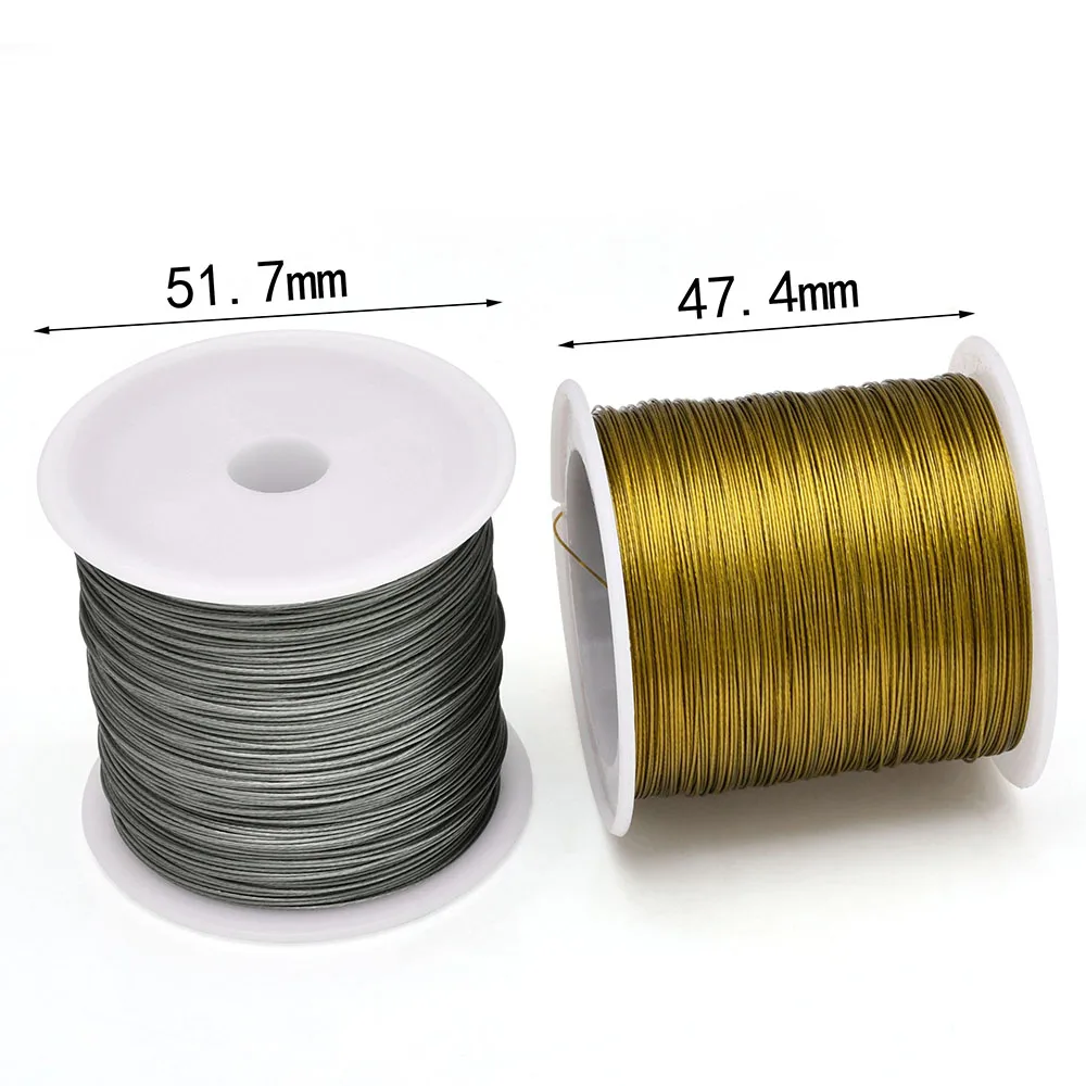 328 ft/100m 7 Strands Stainles - Jewelry Making Wire ulasan dan harga