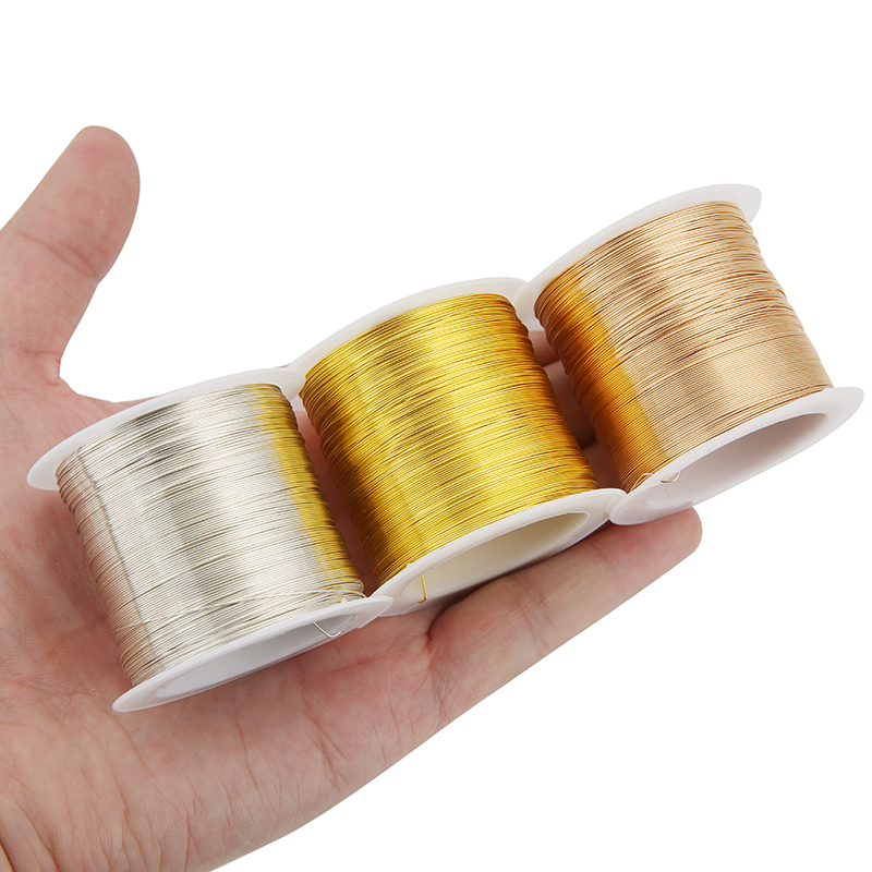 100meters Copper Stainless Ste - Jewelry Making Wire ulasan dan harga